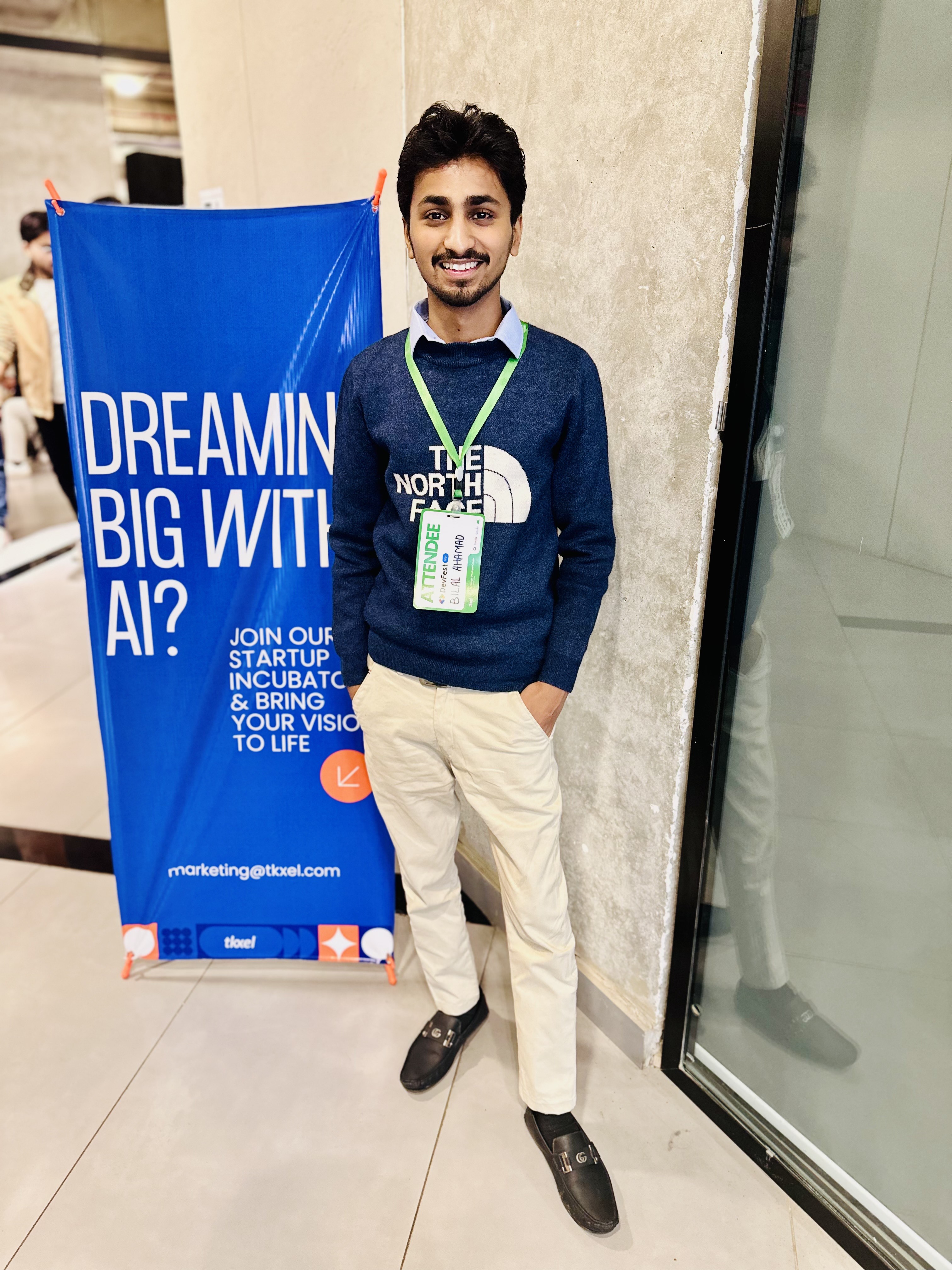 Engineer Adil Amin at Tkxel software innovation summit